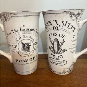 LIKE NEW 222 Fifth Hallows Apothecary Mugs